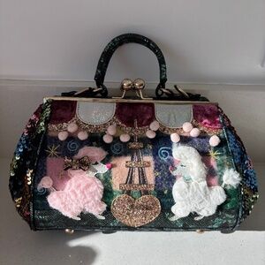 Irregular Choice Poodle Kisslock Bag